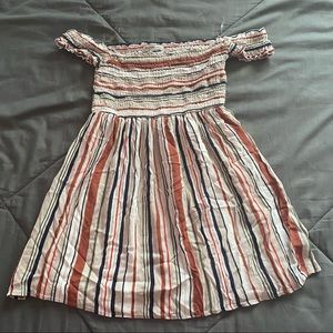 off the shoulder dress